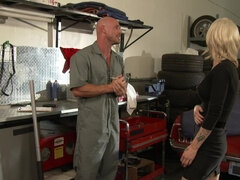 Kleio Valentien is fucking her mechanic