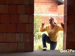 Compilation of Women Taking a Pee in Their Compilation of Intense Pees