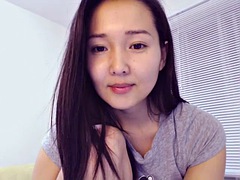 Asiáticoa, Japonêsa, Masturbação, Solo chão, Adolescente, Câmera de web webcam