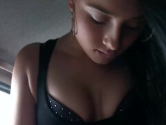 Leie, Bus, Auto, Paar, Handjob, Pov, Jungendliche (18+), Nass