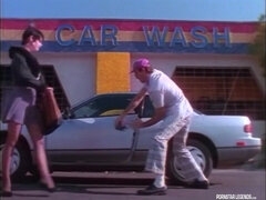 The Car Isn't The Only Thing Geting Wet As Dick Nasty Fucks JR Carrington in a Car Wash - Jr carrington