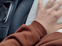 Touching the Uber drivers cock to see his reaction