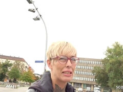 GERMAN SCOUT - THIN PAINTED MUVA VICKY I PICKUP ROUGH SHAG IN BERLIN I RIMJOB AND DEEP THROAT - Rough sex