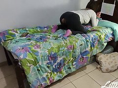 My step-sister gets stuck and fucked - buttfuck