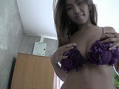 bouncy bosoms on internal ejaculation Thai woman