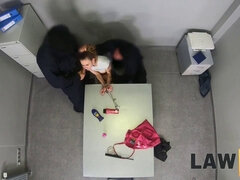 Adele unicorn gets punished in the interrogation room for shoplifting