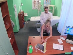 Kazakh Chick Busts Doctors Bollocks