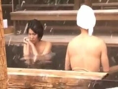Japanese Beauty Female Fornicateed Mix Public Bath