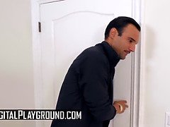 Kendra Spade & Alex Legend get caught and fucked in a secret place by a spy