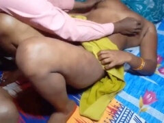 Indian Villager gets hardcore with tight pussied desi wife in saree - Hindi movie