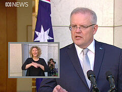 Scott Morrison tears up the entire population of Australia (Including Andrew)