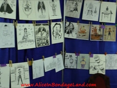 Alice In Bondage Vendor Hall - Big ass & big naturals cosplay fetish
