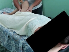 Desirable Mommy Milf Sexually Attractive Massage Filmed By Hubby Spycam