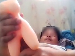 I love the sounds of my silicone pussy while I fuck her-Talahib23