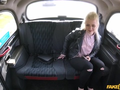 Fake Taxi (FakeHub): Shy Blonde Teen with Natural Tits