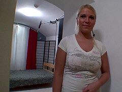 ultra-cutie czech stunner pick up at airport and romped