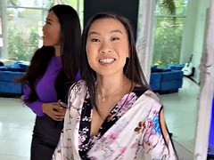 HouseHumpers My Wife Seduces Hot Asian Real Estate Agent into Threesome