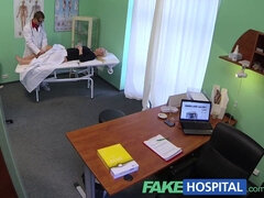 Lilith Lee's fake hospital POV: Blonde beauty's exam with doctor