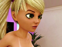 Teen FUTA Dickgirl Fucks Mom - 3D Family Sex ENG Voices