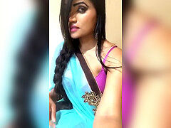 Desi Indian girl MK Boina steaming live MMS