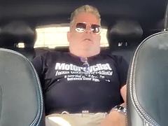 Masturbation in the car in a public parking lot