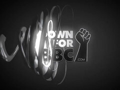 Brunette Mandy Sweet Monster PAWG Entertains BBC cock - interracial hardcore