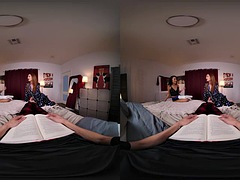 VR BANGERS cheats on his girlfriend with Sarah Lace VR Porn