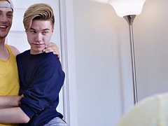 Twink Trade - Horny step-dads Rocky Vallarta and Markus Kage use Twink stepsons as sexual inspiration