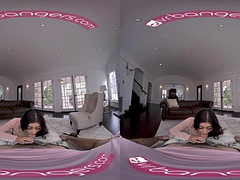 VR Bangers have sex with hot latina girlfriend VR PORN