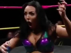 Peyton Royce (WWE) - Open Mouth