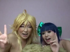panty and stocking cosplay 2