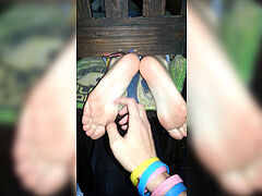 Ticklish gf (Feet/ Upperbody) (19 years old) (CRC)