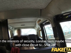 Tara Holiday's massive tits get pounded in fake taxi anal POV