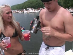 Wild Party Girls On The Lake - Amateur Porn