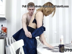 Hot Russian Mature Tutor Martin Spell Gives Hot Hd Hairy Pounding to Alika Alba for the Failed Exam