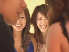 Horny Japanese chick Ai Himeno, Mimi, Akane Hotaru in Amazing Amateur, Group Sex JAV video