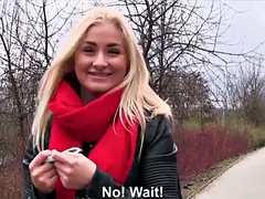 Public Pick Ups - Euro Blonde Starring Cute Small Tits
