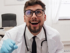 Sofia Lee and Zlata Shine getting fucked by dirty doctor