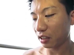 Anal, Asiatique, Grosse bite, Sucer une bite, Homosexuelle, Hard, Japonaise