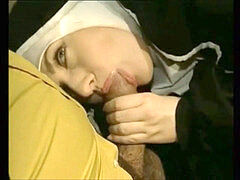 Italian classic, horny nuns, oral pleasure