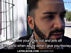 LatinLeche - Bearded Latin guy used on cam