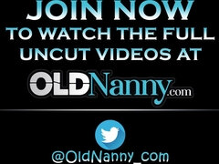 OLDNANNY Lusty Solo Mature Self Pleasuring Hairy Slit