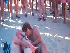 Пляж, Секс без цензуры, Вечеринка, На публике, Свингеры, Жена