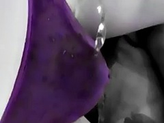 Pissing fountains and squirting urine everywhere through underwear compilation