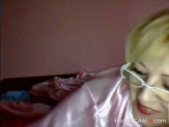 Russian 52 year old mature mom on webcam hot mommy