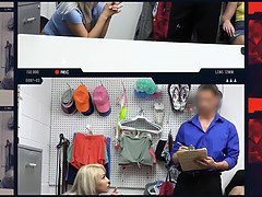 Athena Anderson's Big Tits & Dirty Talk Dominate Horny Guard in Shoplyfter Mylf