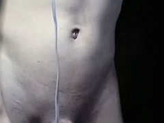 Asiatique, Grosse bite, Tir de sperme, Philippine, Latex, Masturbation, Solo, Nénés
