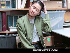 Shoplyfter - japanese ultra-cutie squirted For Stealing