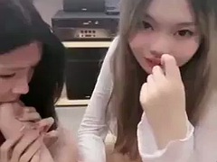 Chinese lesbian roommate foot fetish
