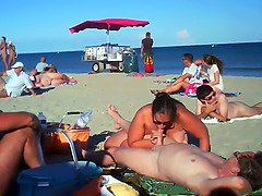 Strand, Grosser arsch, Schwanz, Gruppe, Interrassisch, Milf, Nackt, Nudist